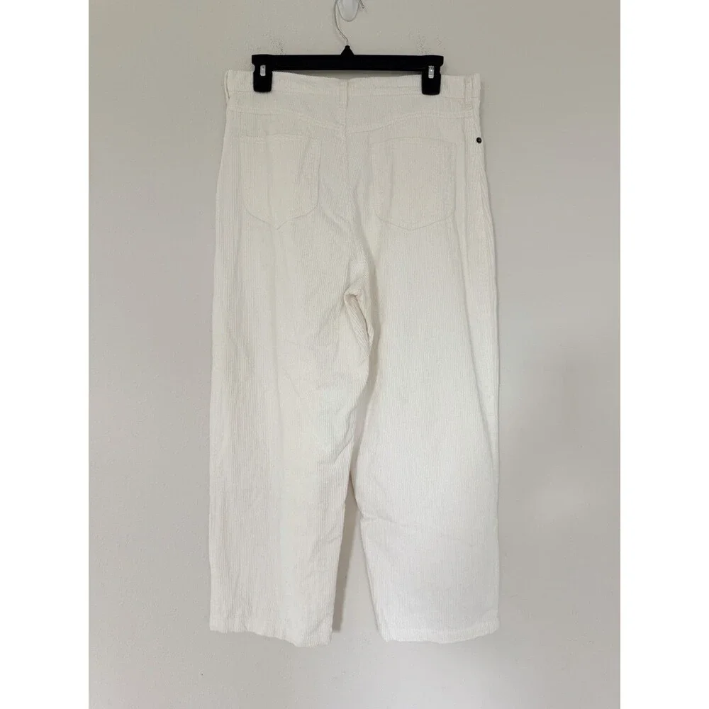 Frances Valentine Jane Corduroy Jean Pants SZ 8 Designer Old Money Coastal Chic